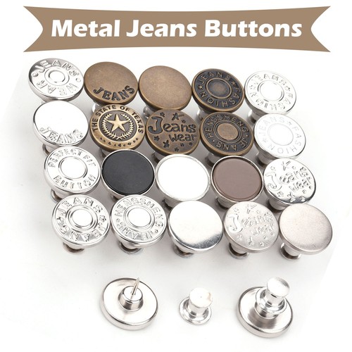 Sew jeans buttons 17mm - jeans,