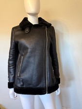 Topshop Black Faux Leather