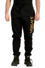 Versace Men's Black Gold Logo