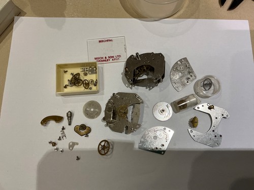 Joblot swiza clock parts - clock,