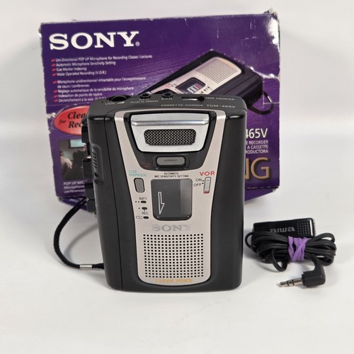Sony tcm 465v voice - sony, tcm-465v