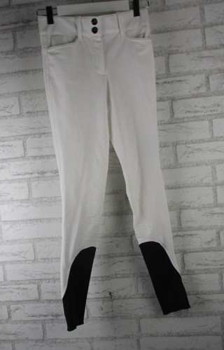 Equiline white breeches size - white,
