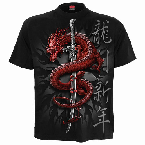 New spiral oriental - spiral, dragon