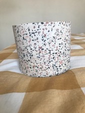 Terrazzo speckled plant pot