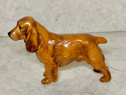 Antique royal doulton cocker - royal,