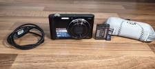 Samsung ST200F Compact Digital Camera 10x Zoom Tested Working + Memory Card 