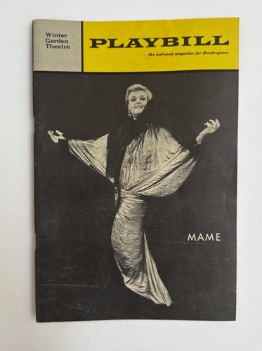Mame broadway playbill 1966 - broadway,
