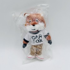 NEW  CAR FOX 10” Plush Doll