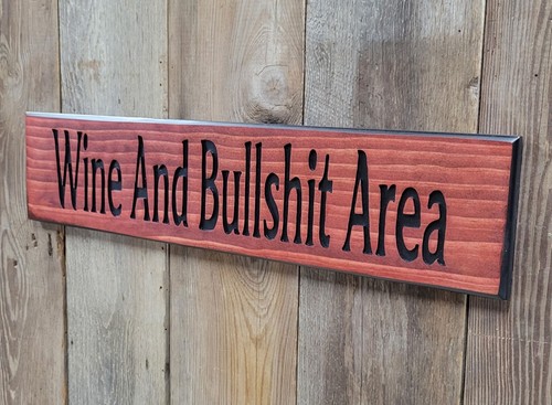Wine and bullshit - and, area