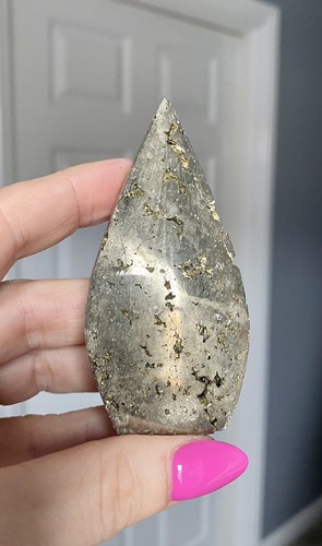 Crystal pyrite freeform tear - crystal,