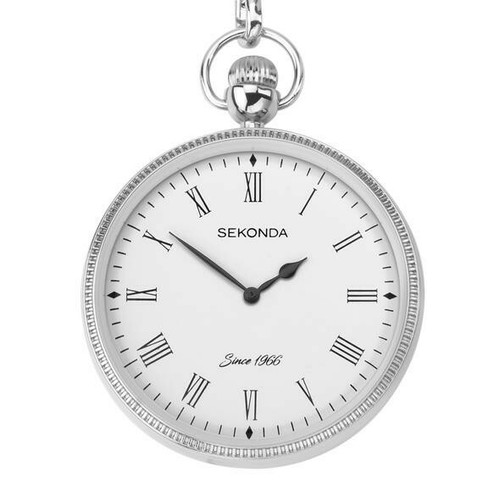 Pocket watch sekonda - pocket, silver