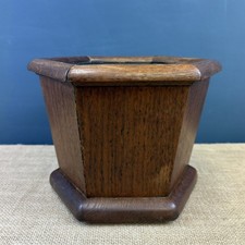 ART DECO VINTAGE SOLID OAK