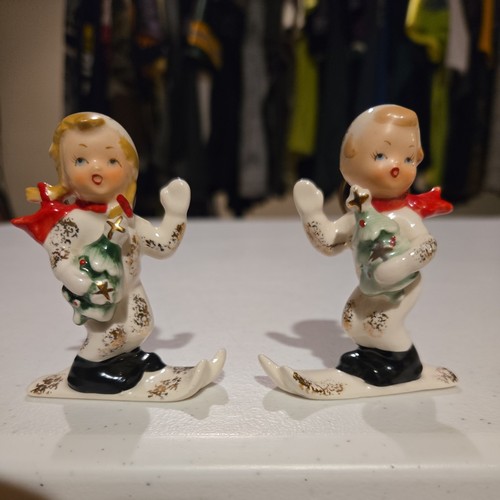 Napco christmas skiers boy - boy, &