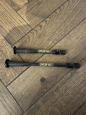 Overfast carbon thru axle