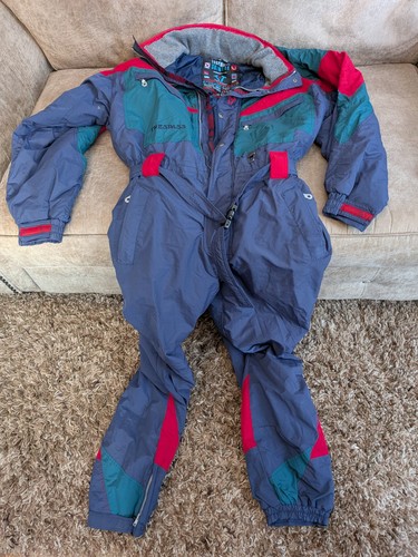 Vintage ski suit trespass - suit, 90's