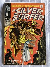 Silver Surfer 3 (1968) 1st app Mephisto, cents
