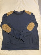 Men’s Navy Sweater With Tan