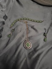 Green Jade Silver Set (Costume