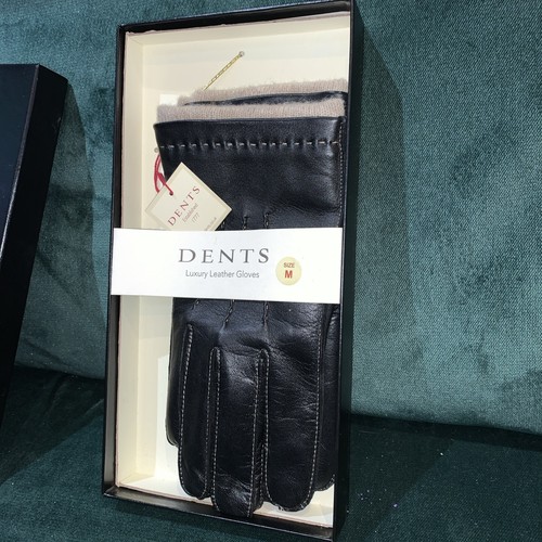 Dents luxury black leather - dents,