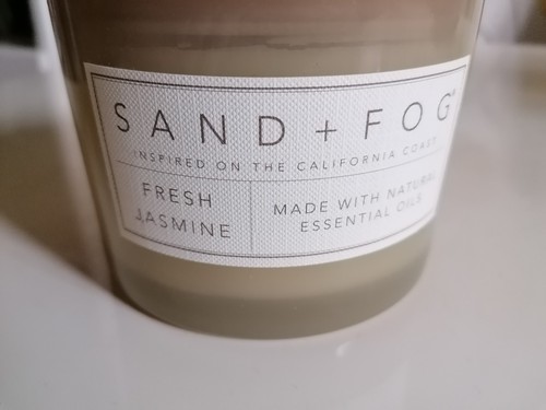 Sand and fog - sand, fresh