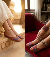 Women Shoes Leather Jutties