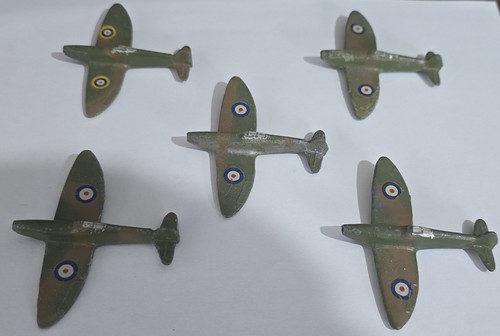 Vintage cast metal spitfire - vintage,