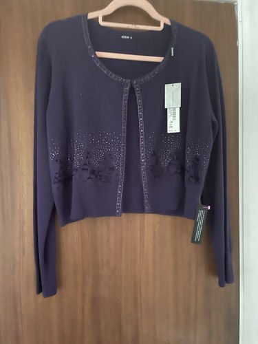Roman purple beaded bolero - roman,