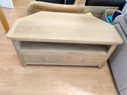 Dunelm wooden unit nearly - wooden,