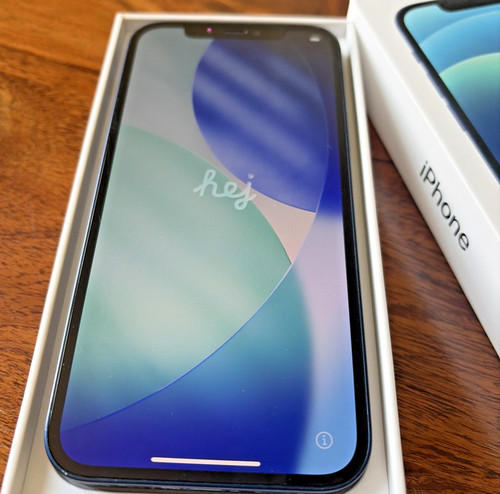 Apple iphone 64gb - 12, blue