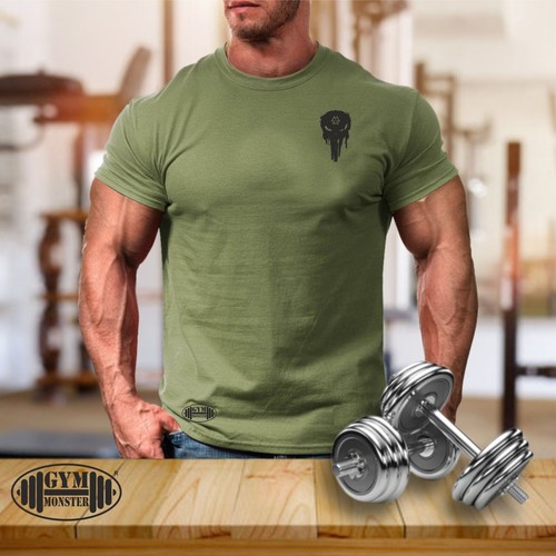 Vikings skull shirt pocket - vikings,