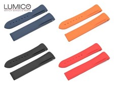 For OMEGA Watch Rubber Strap