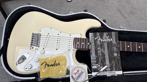 Usa white fender stratocaster - usa,