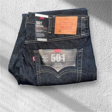 Levis 501 Mens Straight Fit Jeans Denim Original Fit bottoms New with Tags
