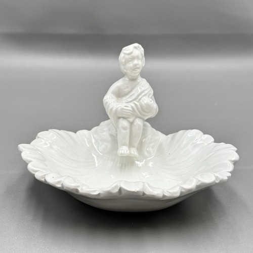 Vtg italy white porcelain - italy,