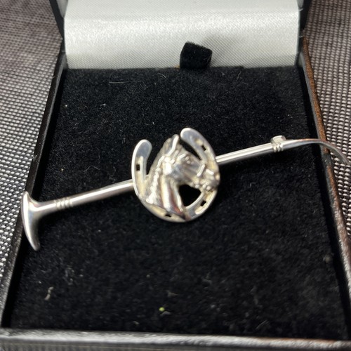Vintage 925 silver brooch - vintage,