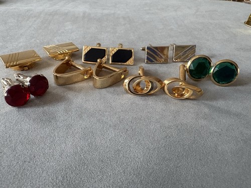 Job lot cufflinks pairs - lot, 7