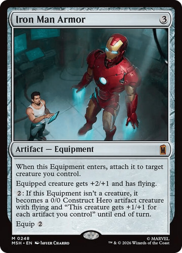 Iron man armor msh 248 - iron,