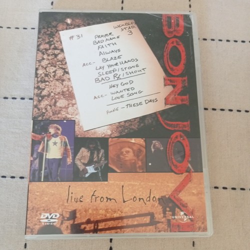 Bon jovi live from london - live, dvd