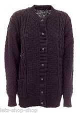 Women Ladies Chunky Cable Knit