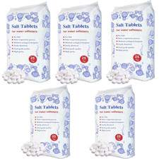 25KG Water Softener Salt Tablets Pack of 5 Premium Quality