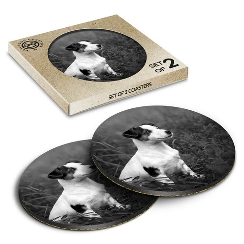 Boxed round coasters - x,