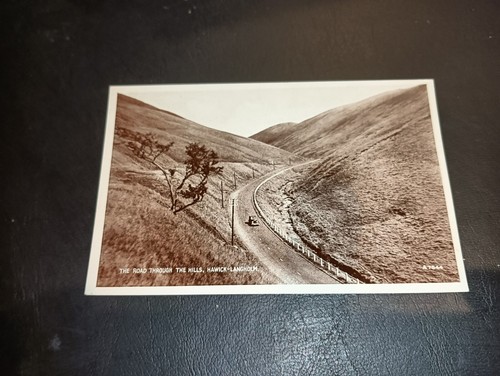 The road through - through, hills