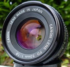 Canon FD 50mm f1.8  Lens