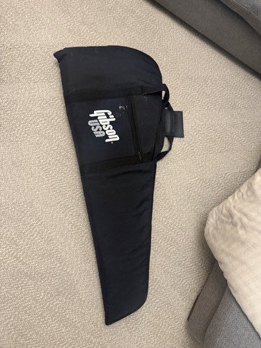 Gibson black single guitar - single, gig