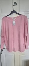 New H&M Oversized Small Pink