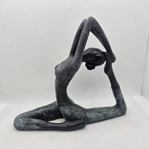 Yoga one legged king pigeon - one,