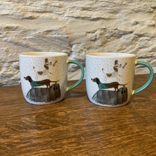 Habitat  Dogs Ceramic Mug - Spaniel Dachshund Yorkshire Terrier or Puli