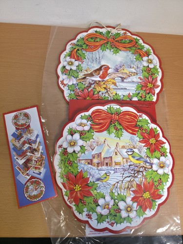 Vintage cardboard christmas - cardboard,