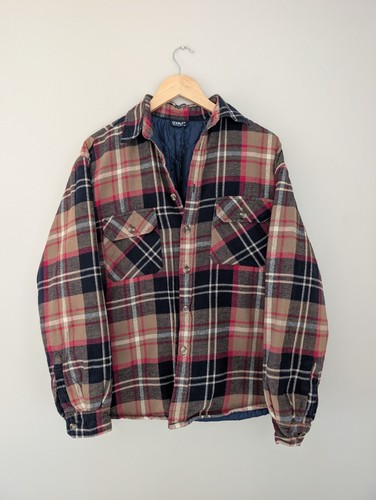 Vtg stanley quilted flannel - quilted,