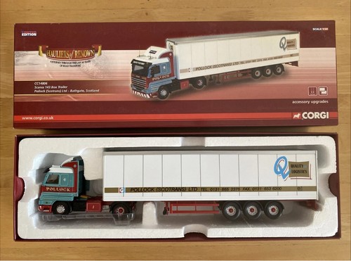 Corgi scania 143 box - -, trailer